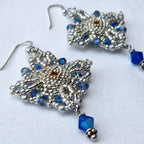 Starlit Light Sapphire Earrings