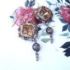 Shimmering Hazel - korvakorut