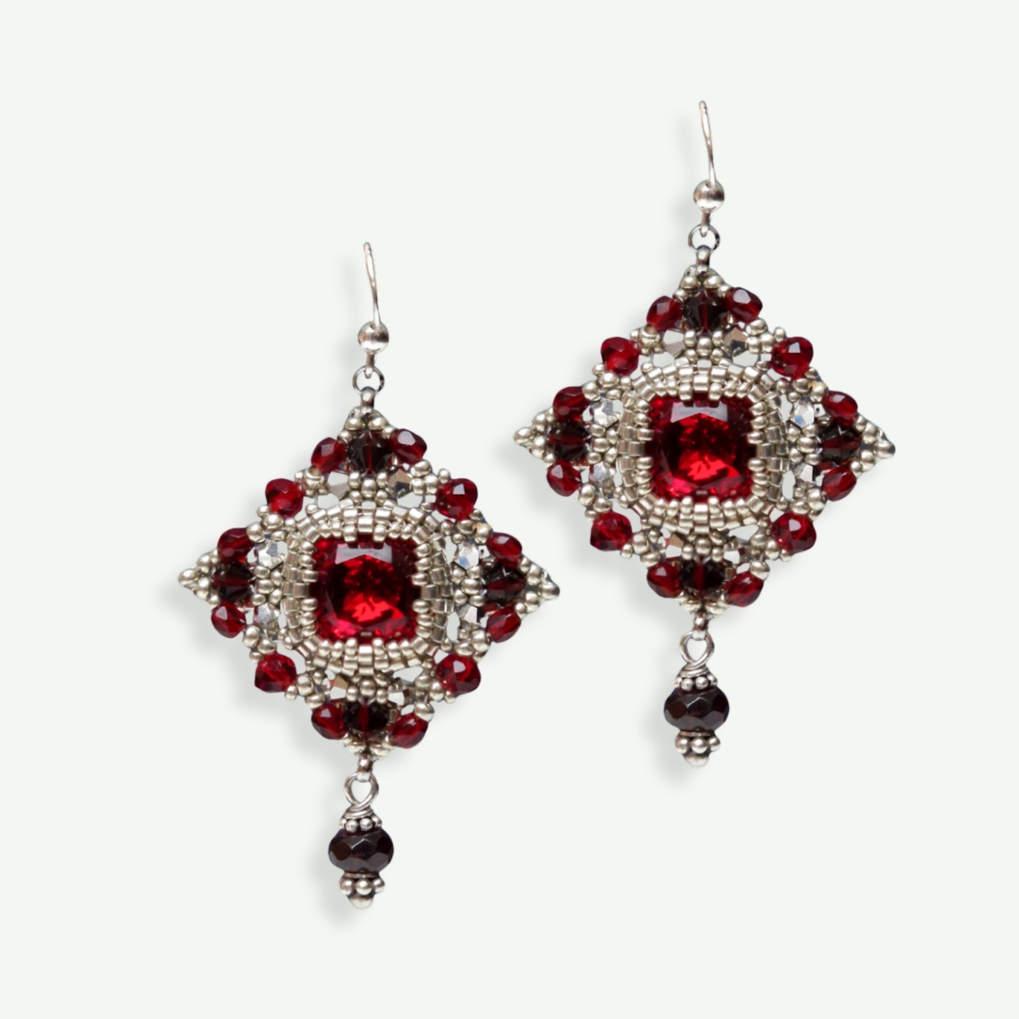 Starlit Rouge Earrings