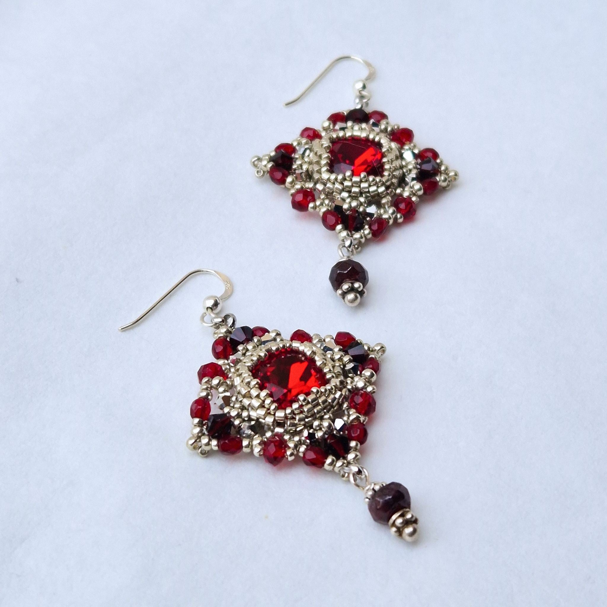 Starlit Rouge Earrings